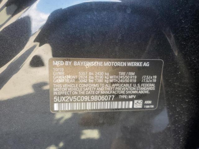 2020 BMW X4 XDRIVEM 5UX2V5C09L9B06077