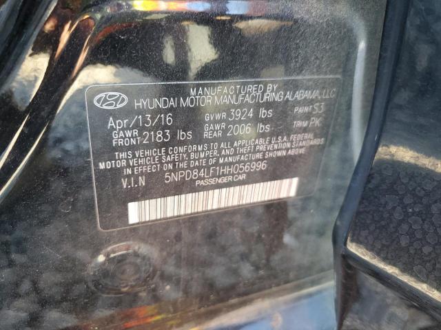 2017 HYUNDAI ELANTRA SE - 5NPD84LF1HH056996