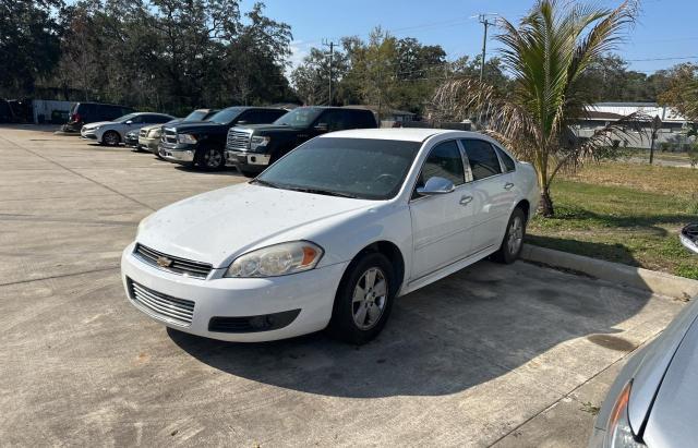 CHEVROLET IMPALA LT 2011 white sedan 4d flexible fuel 2G1WG5EK3B1215367 photo #3