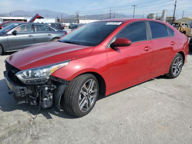 Vin: 3kpf34ad0ke097222, lot: 45194285, kia forte gt line 2019 img_1