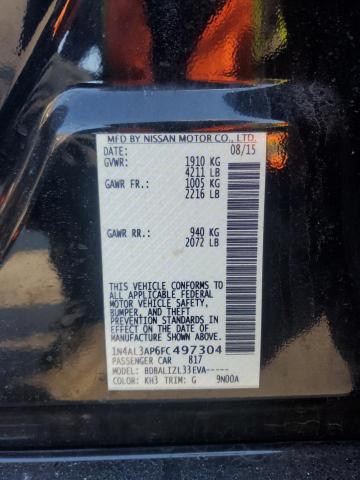 2015 NISSAN ALTIMA 2.5 - 1N4AL3AP6FC497304