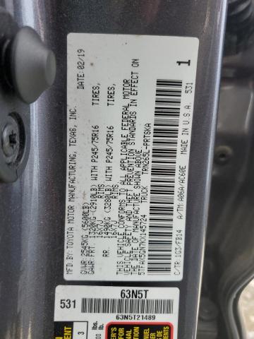 2019 TOYOTA TACOMA DOU - 5TFAX5GN7KX145724