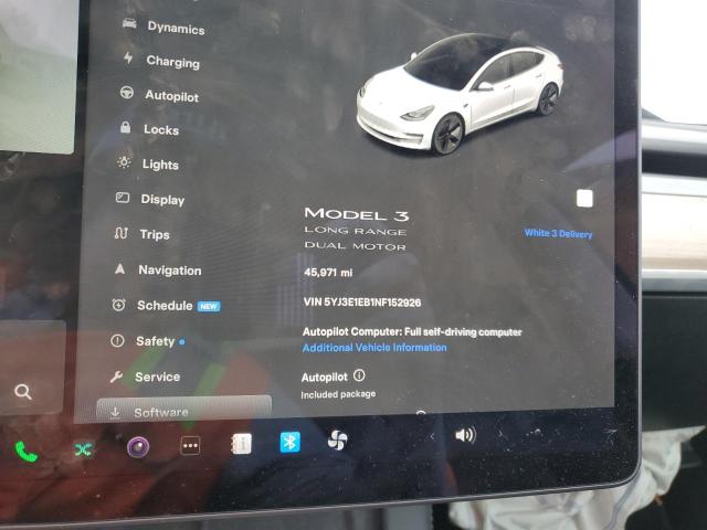 2022 TESLA MODEL 3 - 5YJ3E1EB1NF152926