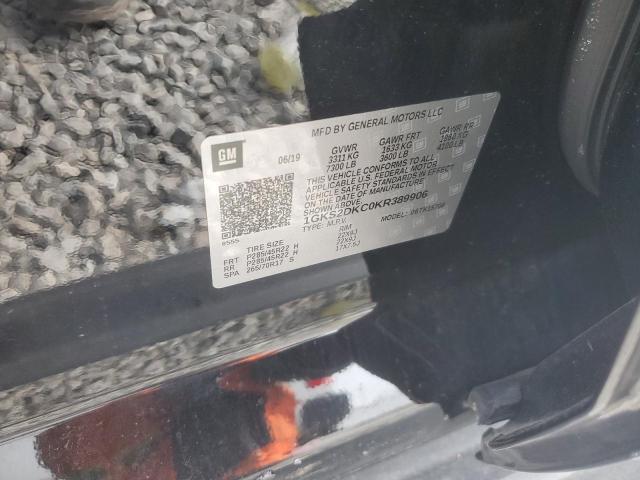 2019 GMC YUKON 1GKS2DKC0KR389906