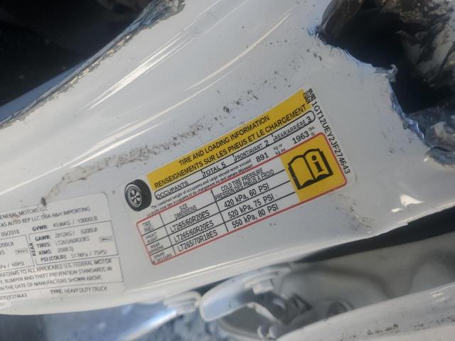 2018 GMC SIERRA K25 - 1GT12UEY2JF274643