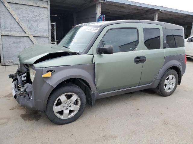 HONDA ELEMENT EX 2004 green  gas 5J6YH28614L034060 photo #1