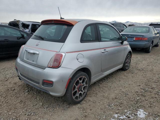 FIAT 500 SPORT 2012 silver  gas 3C3CFFBRXCT116196 photo #4