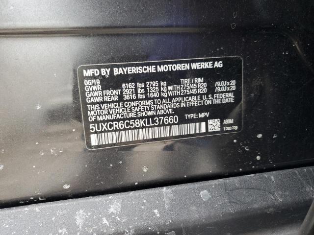 2019 BMW X5 XDRIVE4 - 5UXCR6C58KLL37660