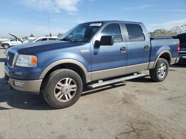 FORD F150 SUPER 2005 blue  gas 1FTPW14565FB63832 photo #1