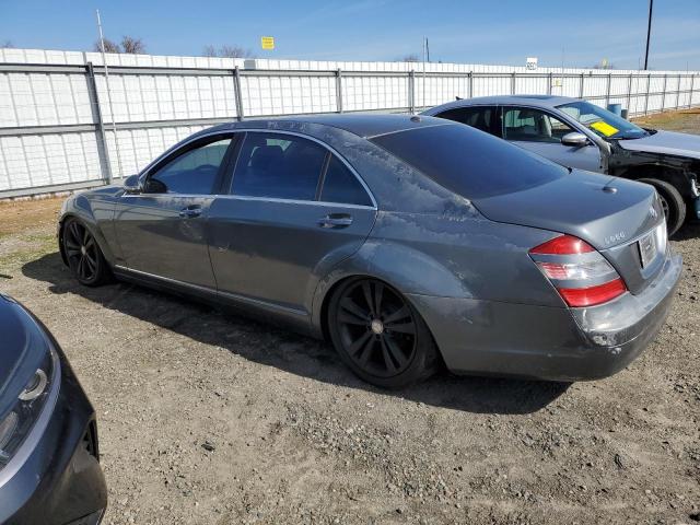 MERCEDES-BENZ S 550 2007 gray sedan 4d gas WDDNG71X67A074409 photo #3