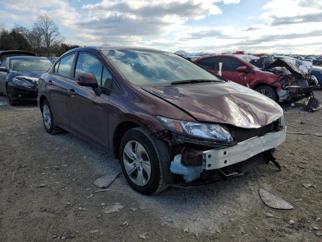 Vin: 19xfb2f51de053242, lot: 45989055, honda civic lx 20134