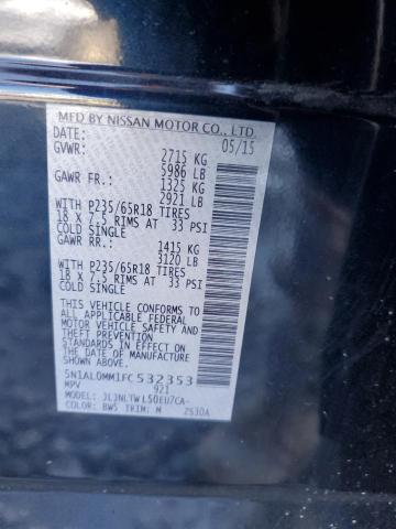 2015 INFINITI QX60 - 5N1AL0MM1FC532353