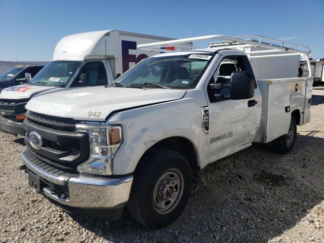 FORD F250 SUPER 2022 white  gas 1FDBF2A65NED40093 photo #1