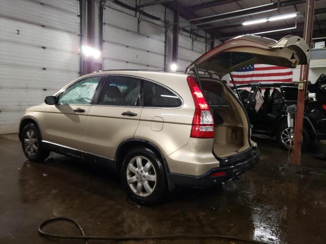 HONDA CR-V EX 2009 gold  gas 5J6RE48519L017153 photo #3