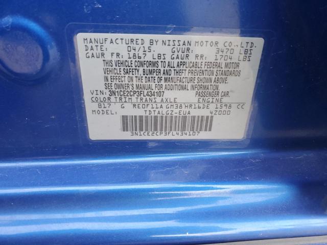 2015 NISSAN VERSA NOTE - 3N1CE2CP3FL434107