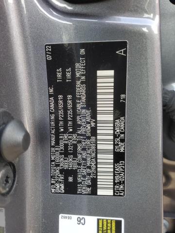 2022 LEXUS RX 450H 2T2HGMDA1NC089188