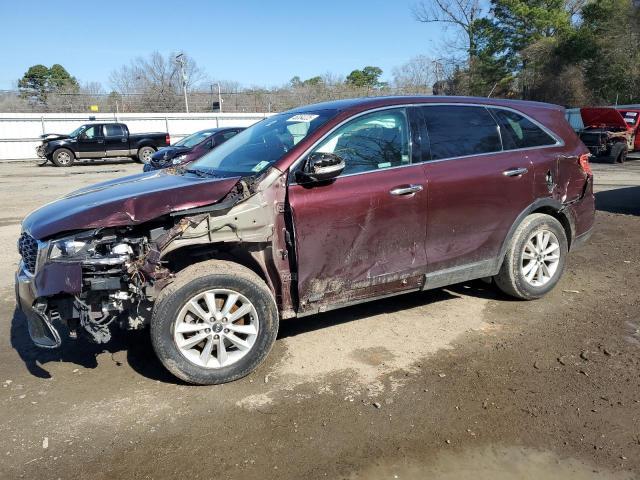 KIA SORENTO L 2019 burgundy  gas 5XYPGDA30KG554310 photo #1