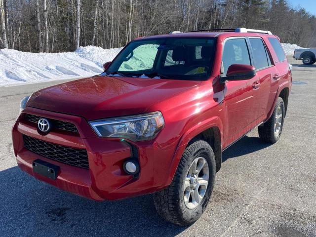 TOYOTA 4RUNNER SR 2014 burgundy 4dr spor gas JTEBU5JR2E5199484 photo #3