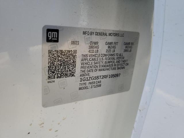 2024 CHEVROLET MALIBU RS - 1G1ZG5ST2RF105097