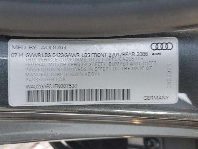 2015 AUDI A7 PRESTIG WAU2GAFC1FN007530