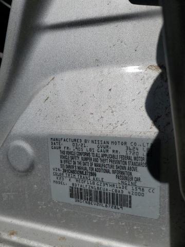 2021 NISSAN VERSA SV - 3N1CN8EV2ML872869
