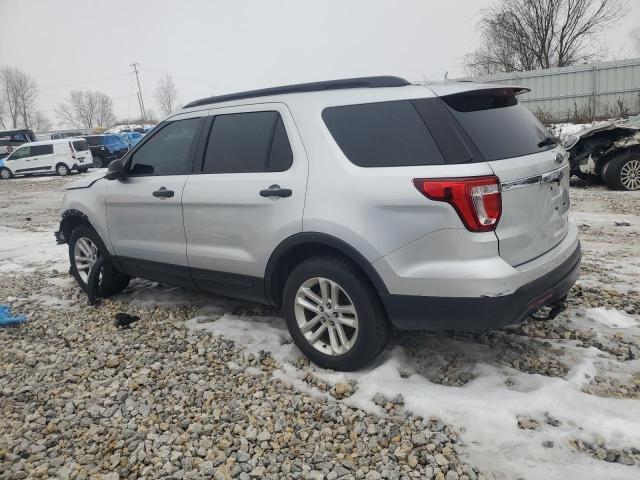 FORD EXPLORER 2017 silver  gas 1FM5K7BH3HGB73327 photo #3