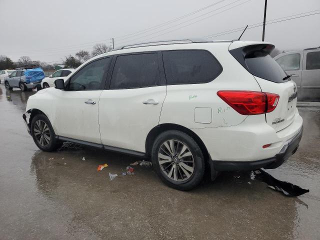 NISSAN PATHFINDER 2017 white  gas 5N1DR2MNXHC691200 photo #3