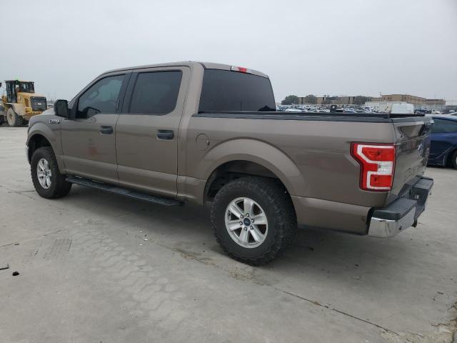 FORD F150 SUPER 2018 brown  gas 1FTEW1CG1JKD47314 photo #3