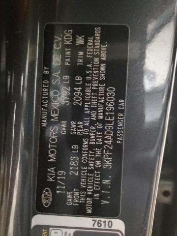 2020 KIA FORTE FE - 3KPF24AD9LE196030