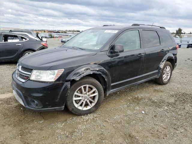 DODGE JOURNEY SX 2017 black 4dr spor flexible fuel 3C4PDCBG7HT531614 photo #1