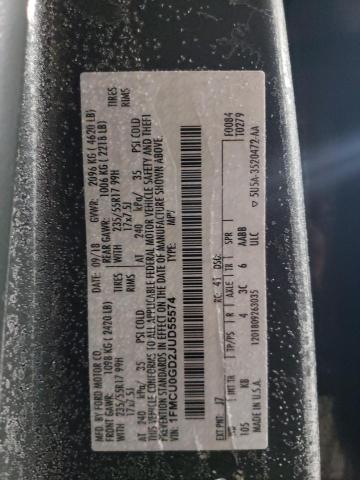 2018 FORD ESCAPE SE 1FMCU0GD2JUD55574
