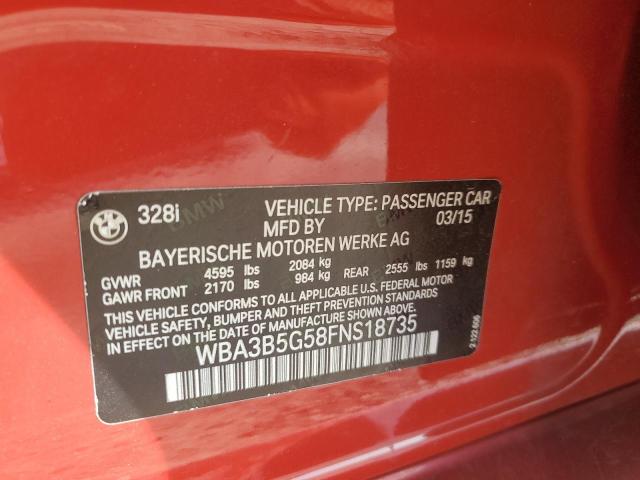 2015 BMW 328 XI SUL - WBA3B5G58FNS18735