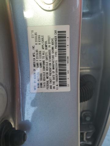 2017 HONDA ACCORD EX - 1HGCR2F06HA009475