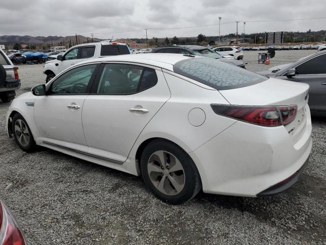 KIA OPTIMA HYB 2015 white  hybrid engine KNAGM4AD7F5078912 photo #3