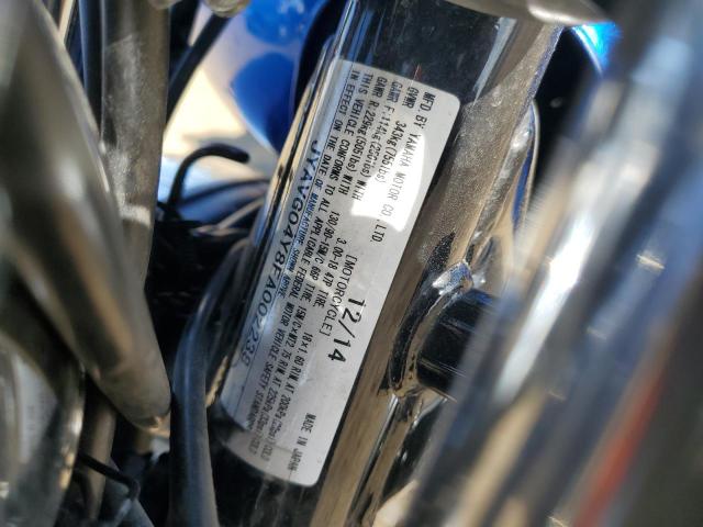 2015 YAMAHA XV250 C JYAVG04Y8FA002238