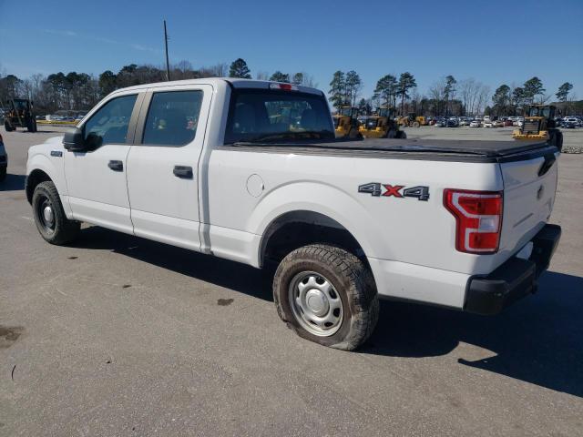 FORD F150 SUPER 2019 white  gas 1FTFW1E42KFA50490 photo #3