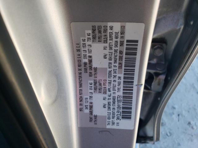 2017 TOYOTA YARIS IA 3MYDLBYV8HY166791