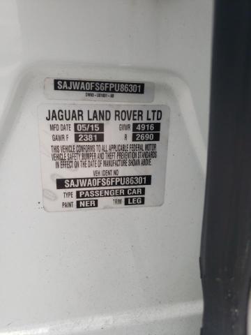 2015 JAGUAR XF 2.0T PR SAJWA0FS6FPU86301