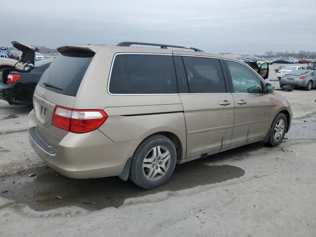 HONDA ODYSSEY EX 2006 gold sports v gas 5FNRL38776B057372 photo #4