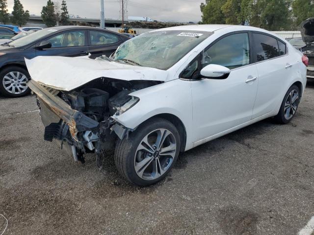 KIA FORTE EX 2016 white  Gasoline KNAFX4A80G5615966 photo #1