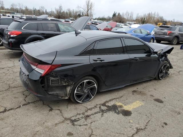 Vin: kmhlr4af7pu373726, lot: 46357485, hyundai elantra n line 20233