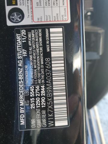 2021 MERCEDES-BENZ AMG GT 43 - W1K7X5KB9MA037608