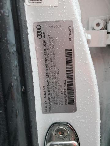 2015 AUDI S3 PRESTIG WAUFFGFF9F1120392
