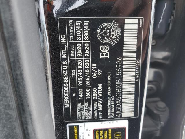 2018 MERCEDES-BENZ GLE 400 4M 4JGDA5GBXJB156986