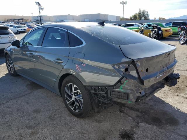 HYUNDAI SONATA HYB 2023 gray  hybrid engine KMHL24JJ1PA061430 photo #3