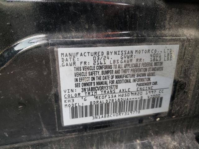 2024 NISSAN SENTRA SV - 3N1AB8CV0RY319778