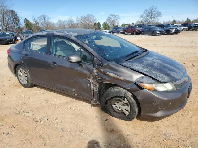 Vin: 2hgfb2f58ch552320, lot: 47007745, honda civic lx 20124