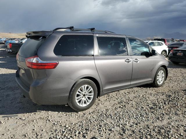 TOYOTA SIENNA XLE 2016 gray  gas 5TDYK3DC9GS693063 photo #4