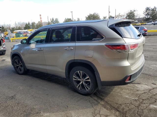 Vin: 5tdjkrfh9gs250277, lot: 46081175, toyota highlander xle 20162