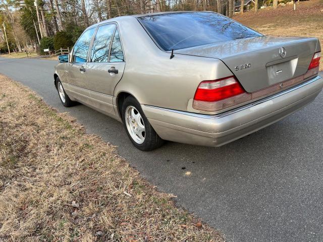 MERCEDES-BENZ S 320W 1999 tan sedan 4d gas WDBGA32G4XA431516 photo #4